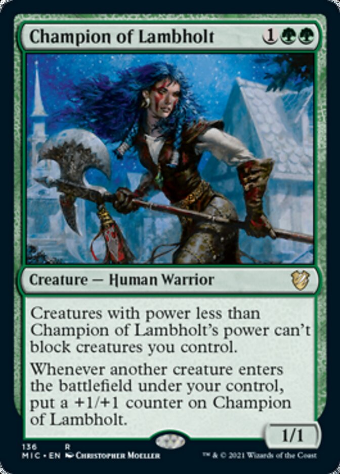 Champion of Lambholt [Innistrad: Midnight Hunt Commander] | Webway Games