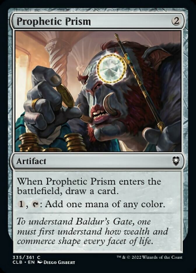 Prophetic Prism [Commander Legends: Battle for Baldur's Gate] | Webway Games