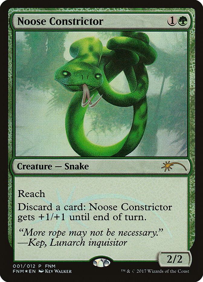 Noose Constrictor [Friday Night Magic 2017] | Webway Games