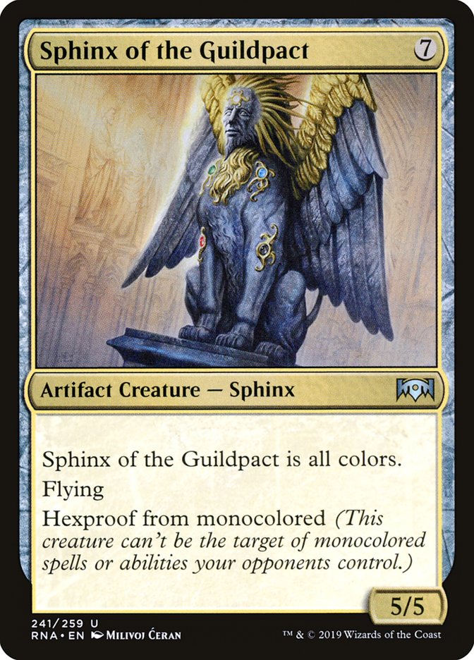 Sphinx of the Guildpact [Ravnica Allegiance] | Webway Games
