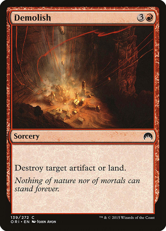 Demolish [Magic Origins] | Webway Games