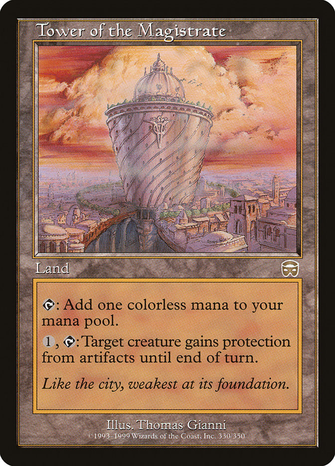 Tower of the Magistrate [Mercadian Masques] | Webway Games
