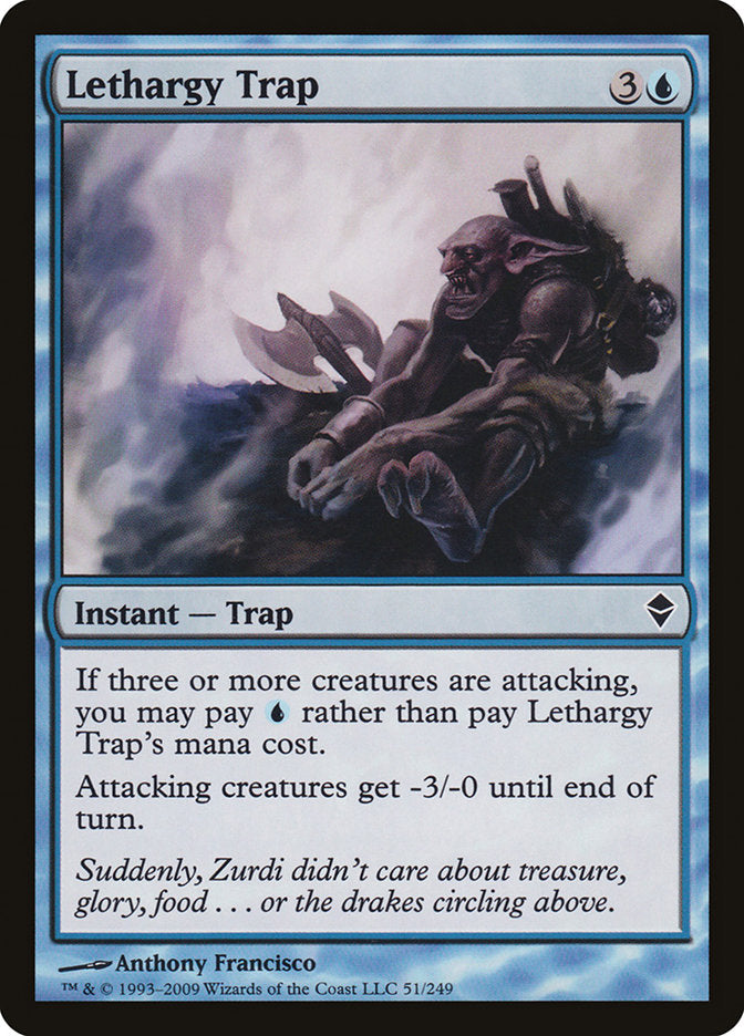 Lethargy Trap [Zendikar] | Webway Games