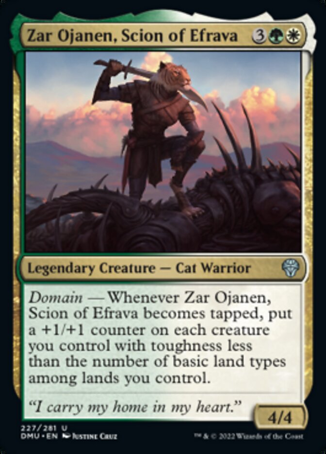 Zar Ojanen, Scion of Efrava [Dominaria United] | Webway Games