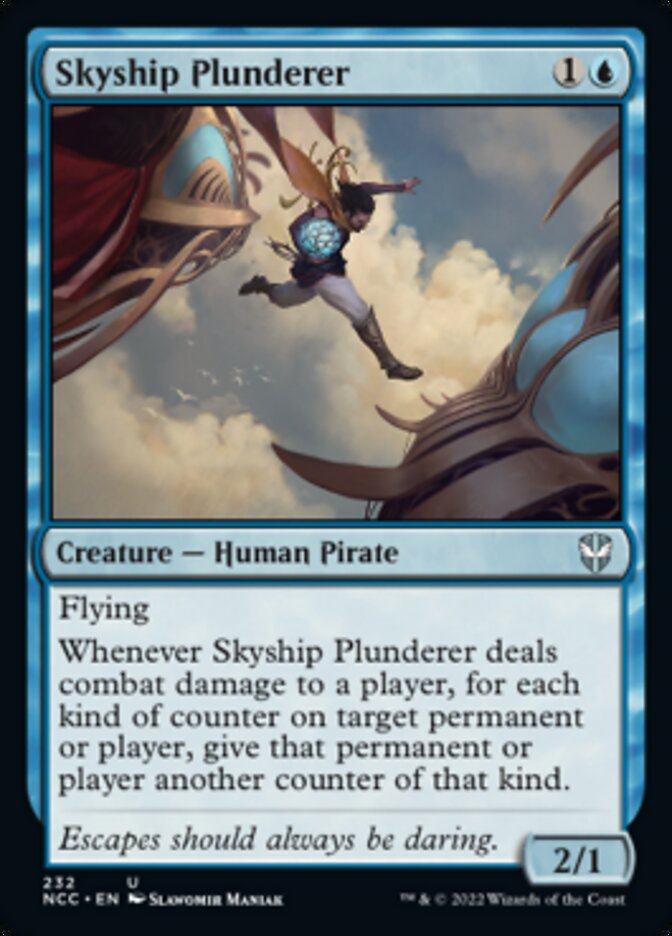 Skyship Plunderer [Streets of New Capenna Commander] | Webway Games