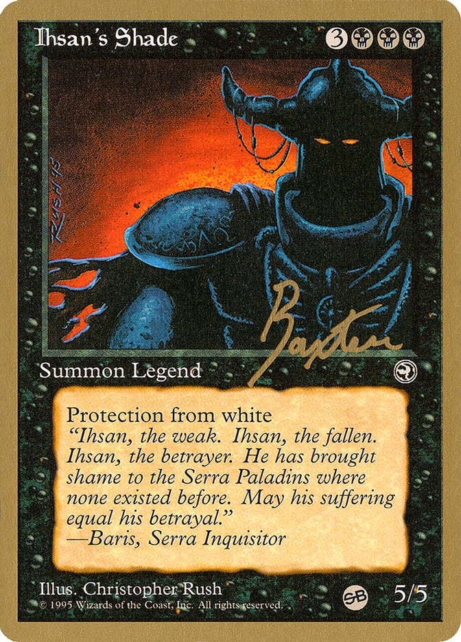 Ihsan's Shade (George Baxter) (SB) [Pro Tour Collector Set] | Webway Games