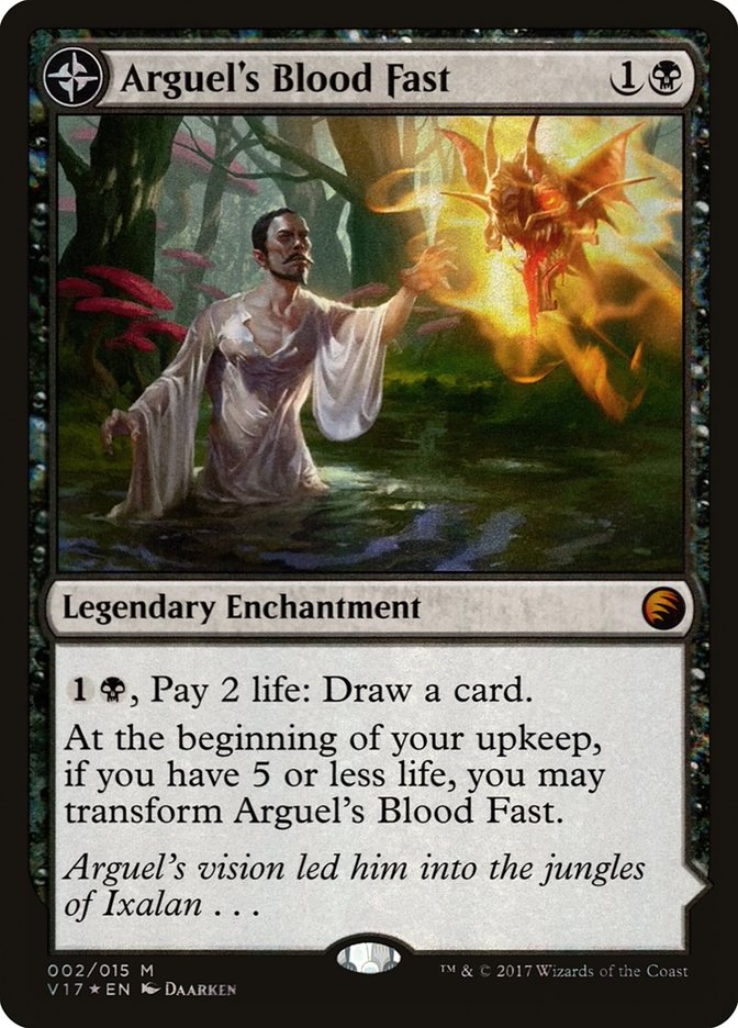 Arguel's Blood Fast // Temple of Aclazotz [From the Vault: Transform] | Webway Games