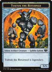 Daretti, Scrap Savant Emblem // Tuktuk the Returned Double-sided Token [Commander 2014 Tokens] | Webway Games