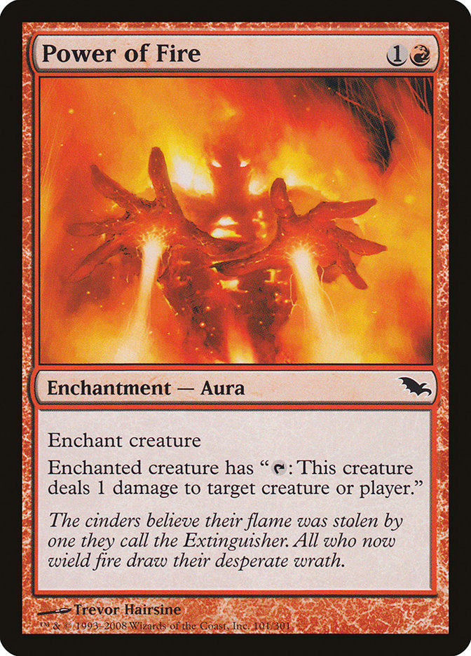 Power of Fire [Shadowmoor] | Webway Games