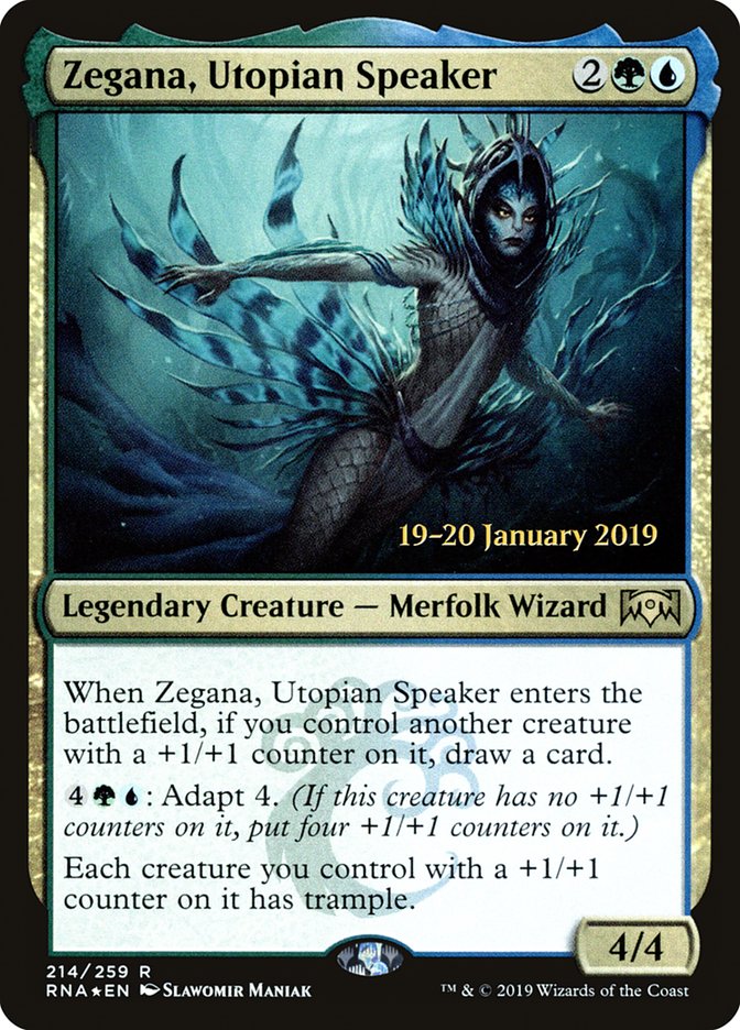Zegana, Utopian Speaker [Ravnica Allegiance Prerelease Promos] | Webway Games