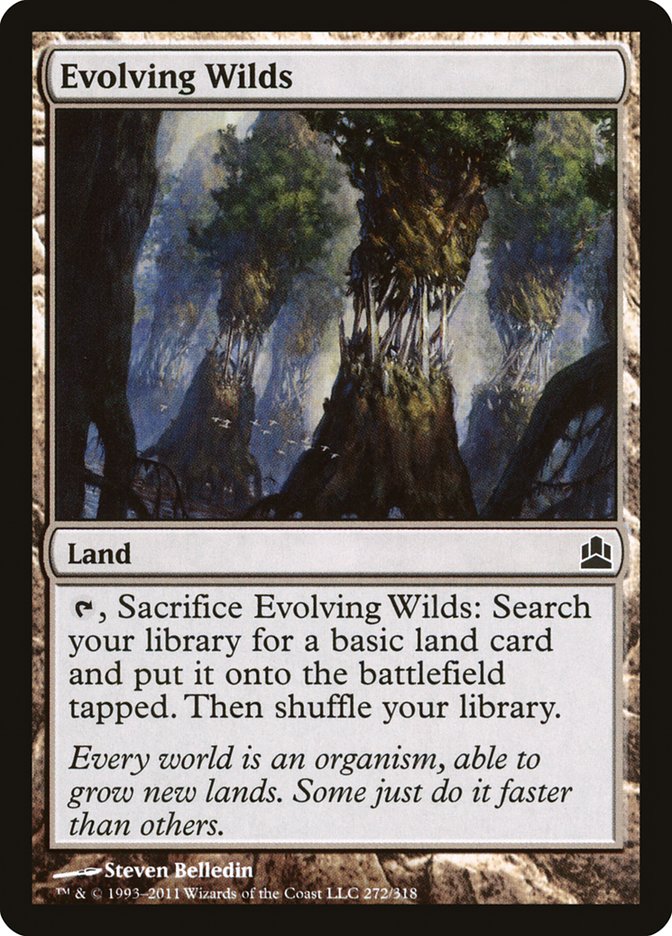 Evolving Wilds [Commander 2011] | Webway Games