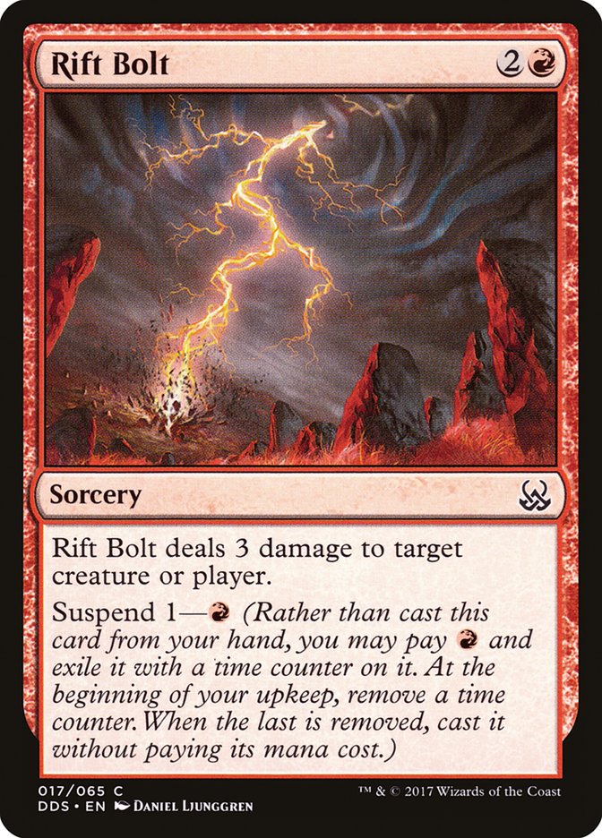 Rift Bolt [Duel Decks: Mind vs. Might] | Webway Games