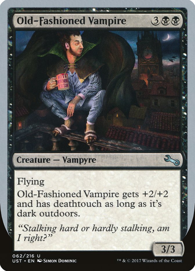 Old-Fashioned Vampire [Unstable] | Webway Games