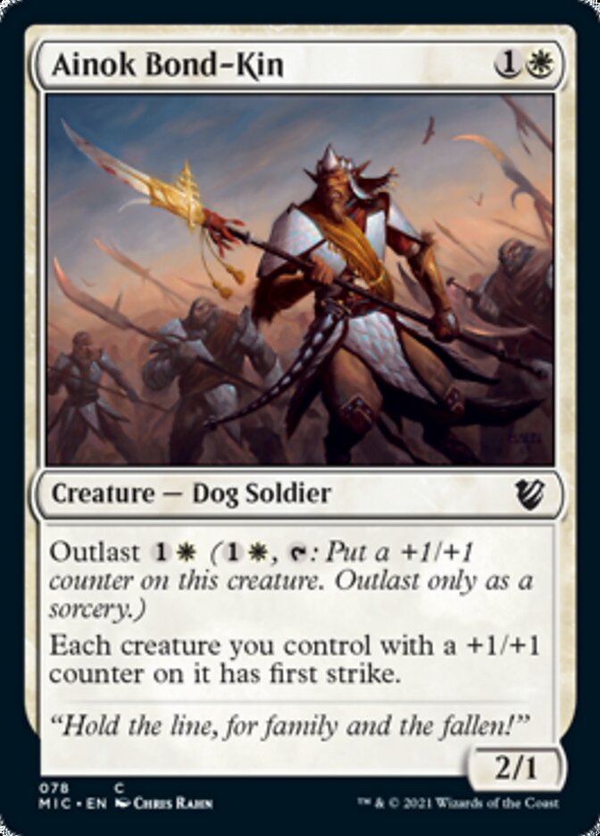 Ainok Bond-Kin [Innistrad: Midnight Hunt Commander] | Webway Games