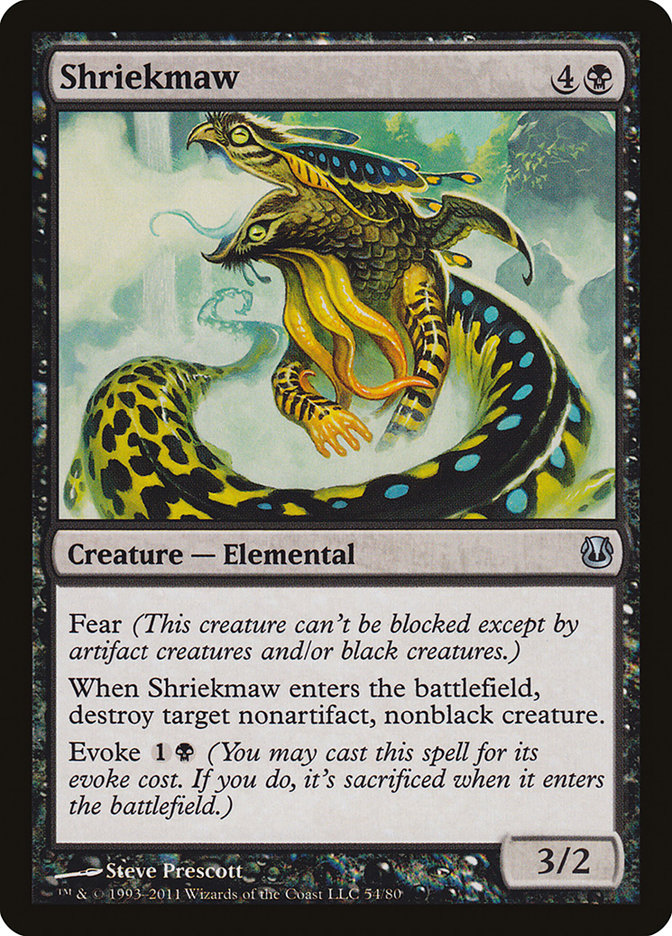 Shriekmaw [Duel Decks: Ajani vs. Nicol Bolas] | Webway Games