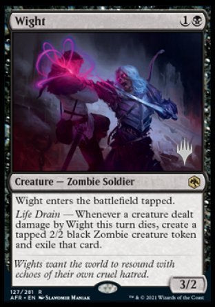 Wight (Promo Pack) [Dungeons & Dragons: Adventures in the Forgotten Realms Promos] | Webway Games