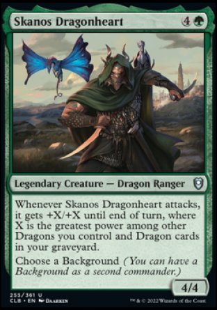 Skanos Dragonheart [Commander Legends: Battle for Baldur's Gate] | Webway Games