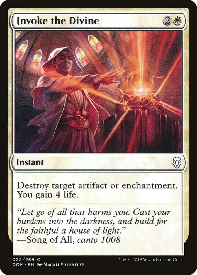 Invoke the Divine [Dominaria] | Webway Games