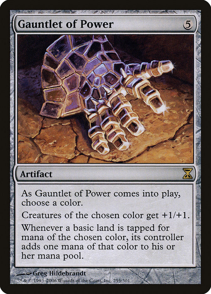 Gauntlet of Power [Time Spiral] | Webway Games