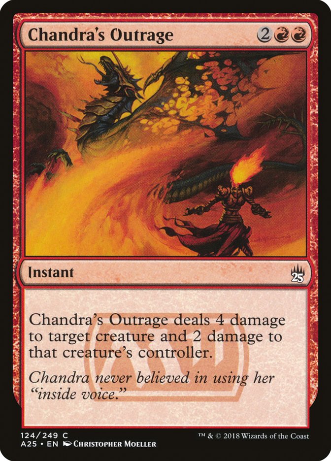 Chandra's Outrage [Masters 25] | Webway Games