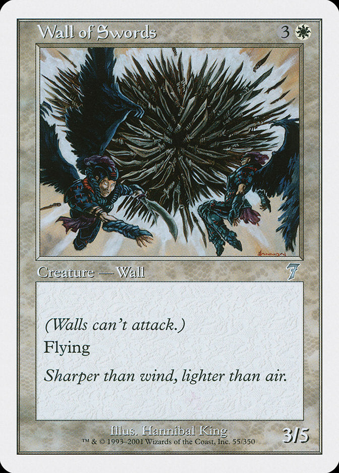 Wall of Swords [Seventh Edition] | Webway Games
