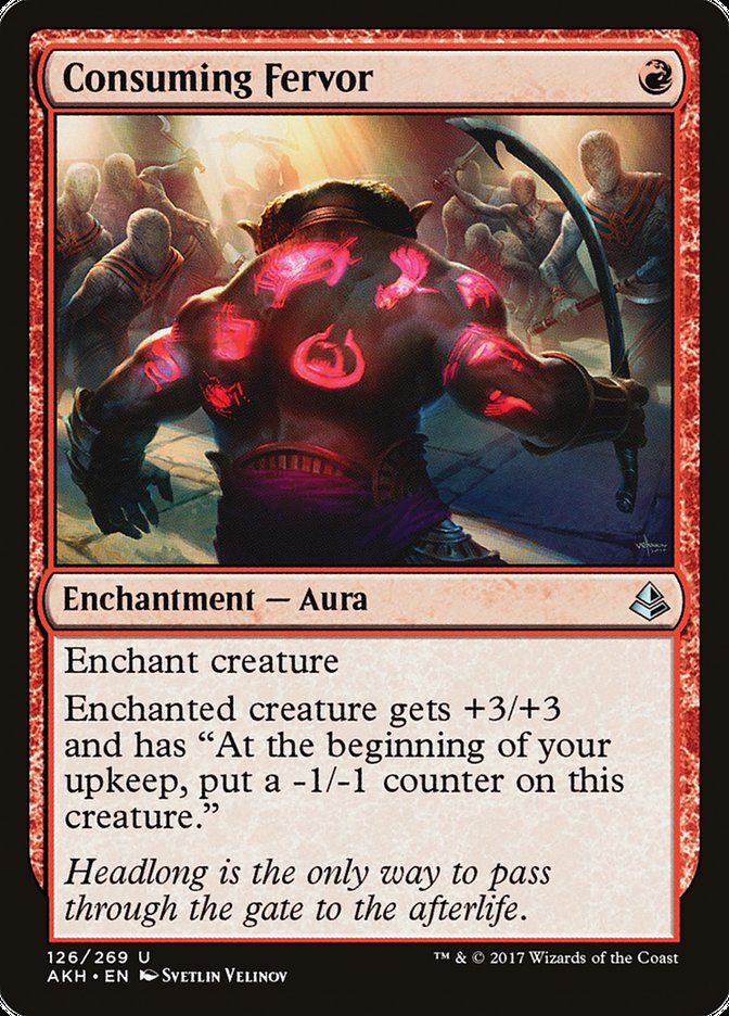 Consuming Fervor [Amonkhet] | Webway Games