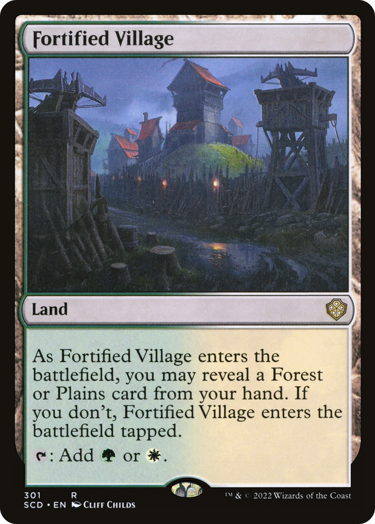 Fortified Village [Starter Commander Decks] | Webway Games