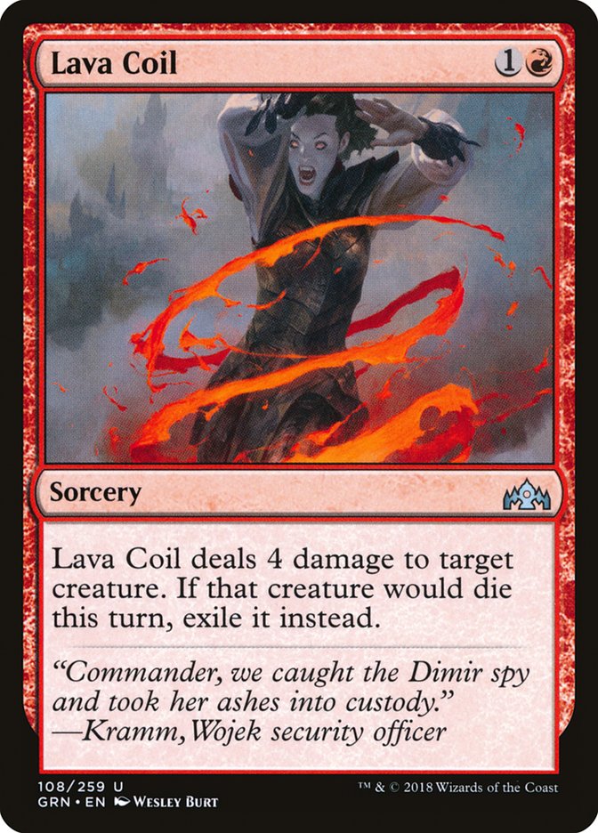 Lava Coil [Guilds of Ravnica] | Webway Games
