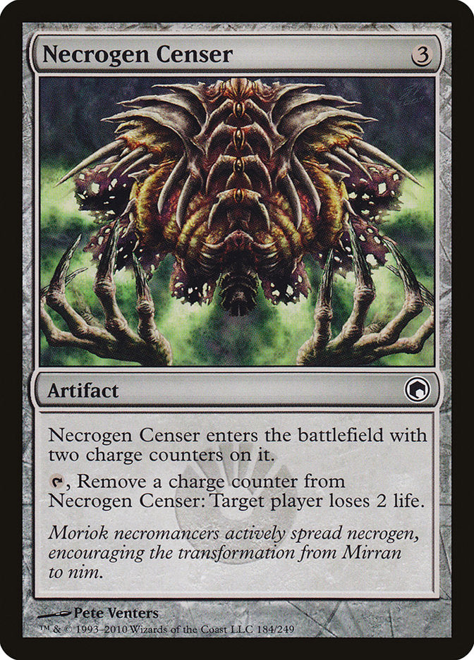 Necrogen Censer [Scars of Mirrodin] | Webway Games