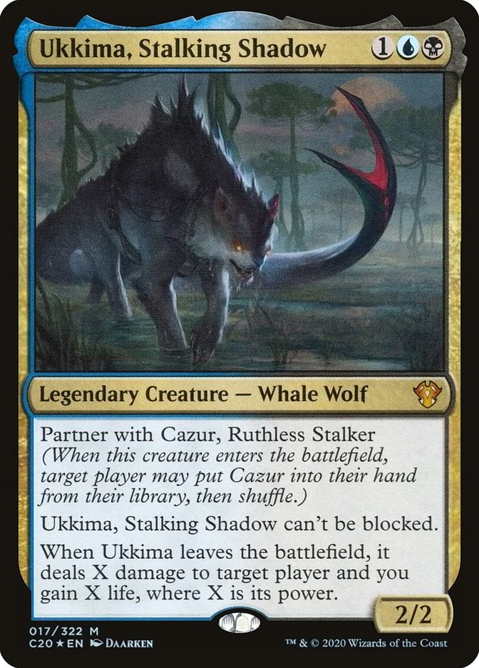 Ukkima, Stalking Shadow [Commander 2020] | Webway Games