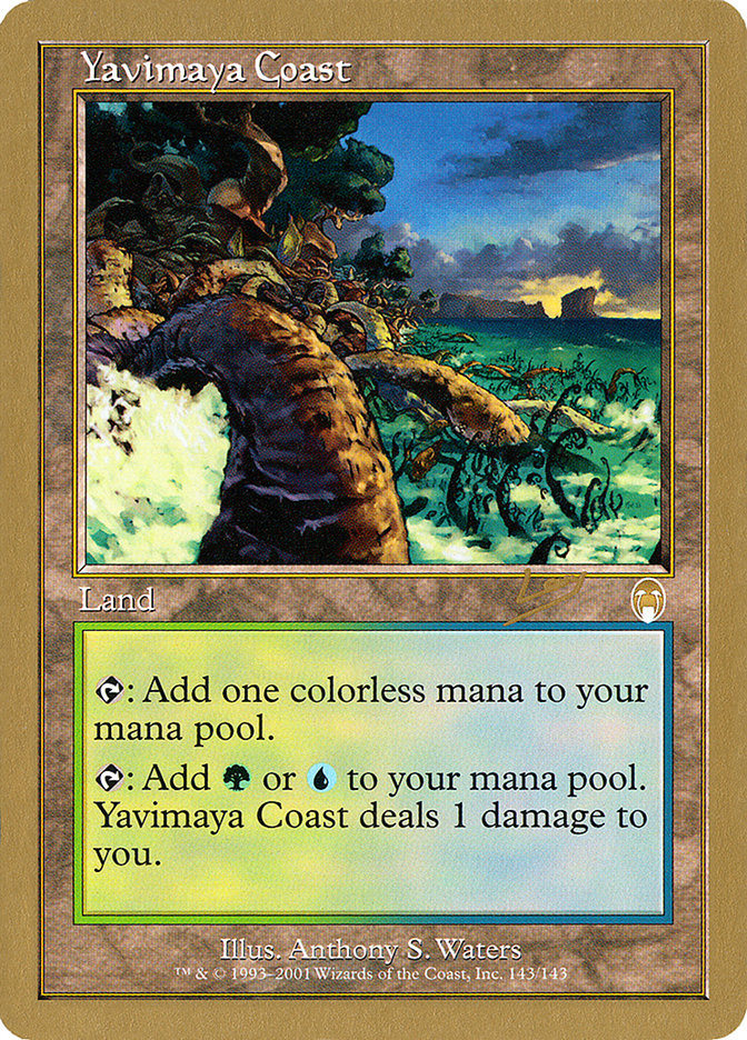 Yavimaya Coast (Raphael Levy) [World Championship Decks 2002] | Webway Games