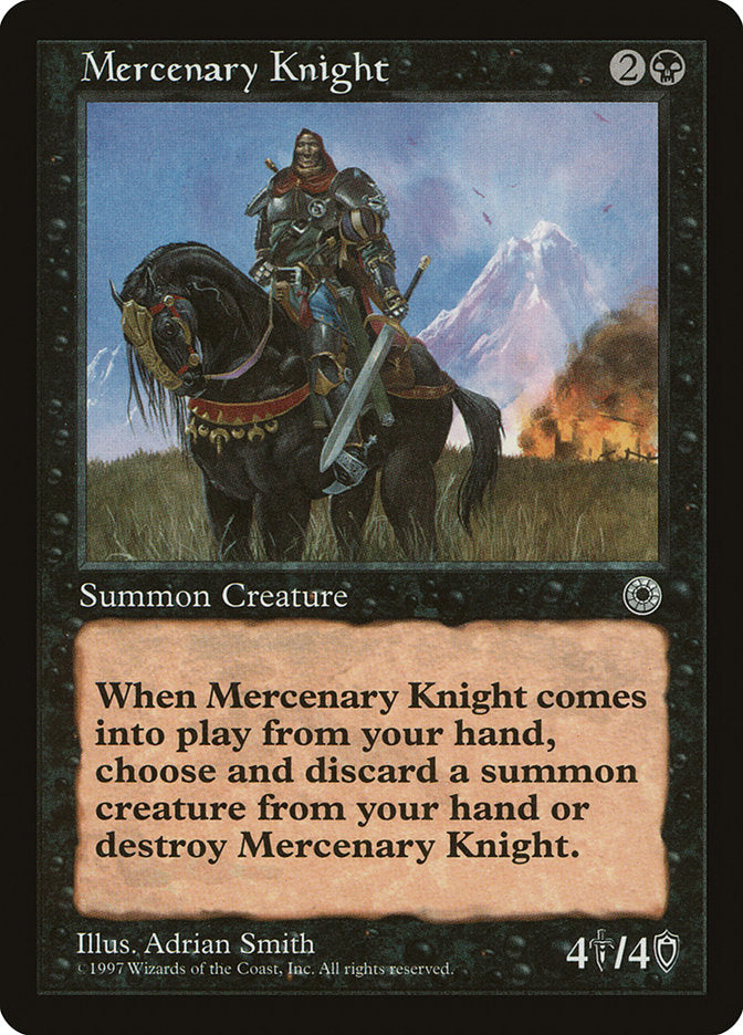 Mercenary Knight [Portal] | Webway Games
