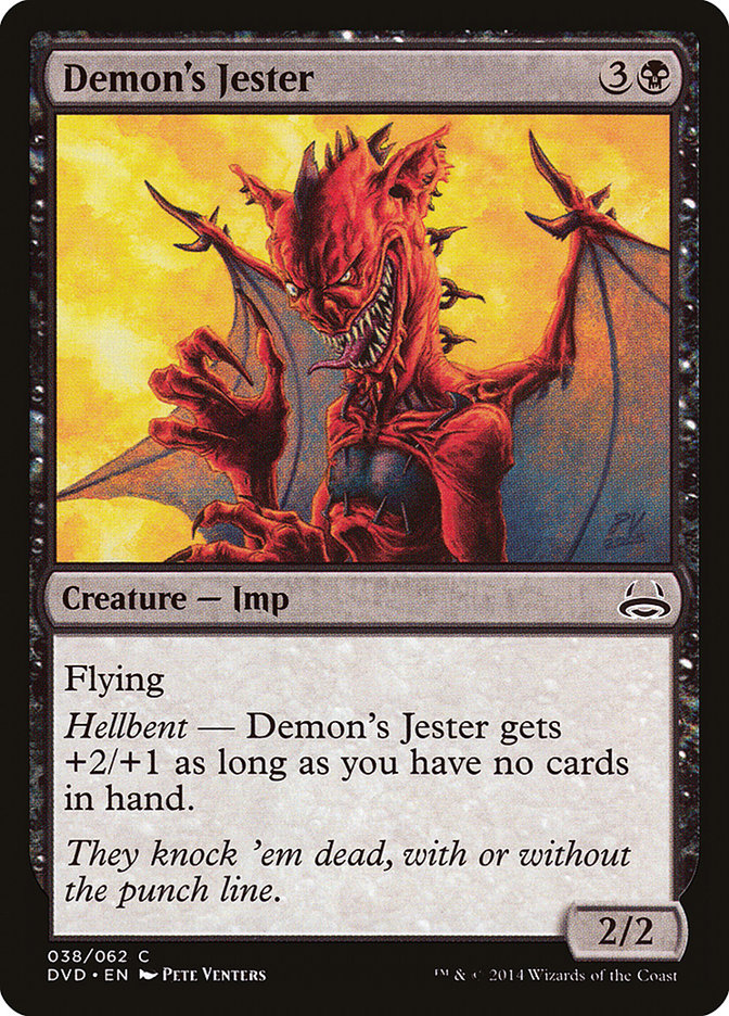 Demon's Jester (Divine vs. Demonic) [Duel Decks Anthology] | Webway Games