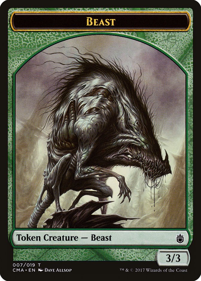 Beast (007/019) [Commander Anthology Tokens] | Webway Games
