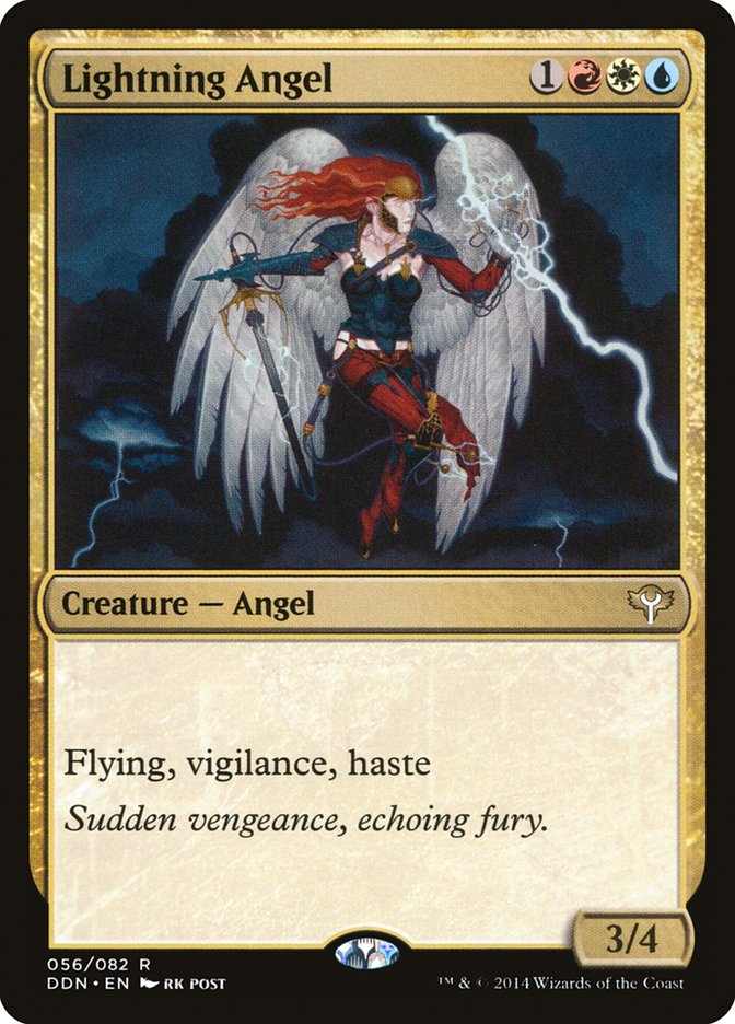 Lightning Angel [Duel Decks: Speed vs. Cunning] | Webway Games