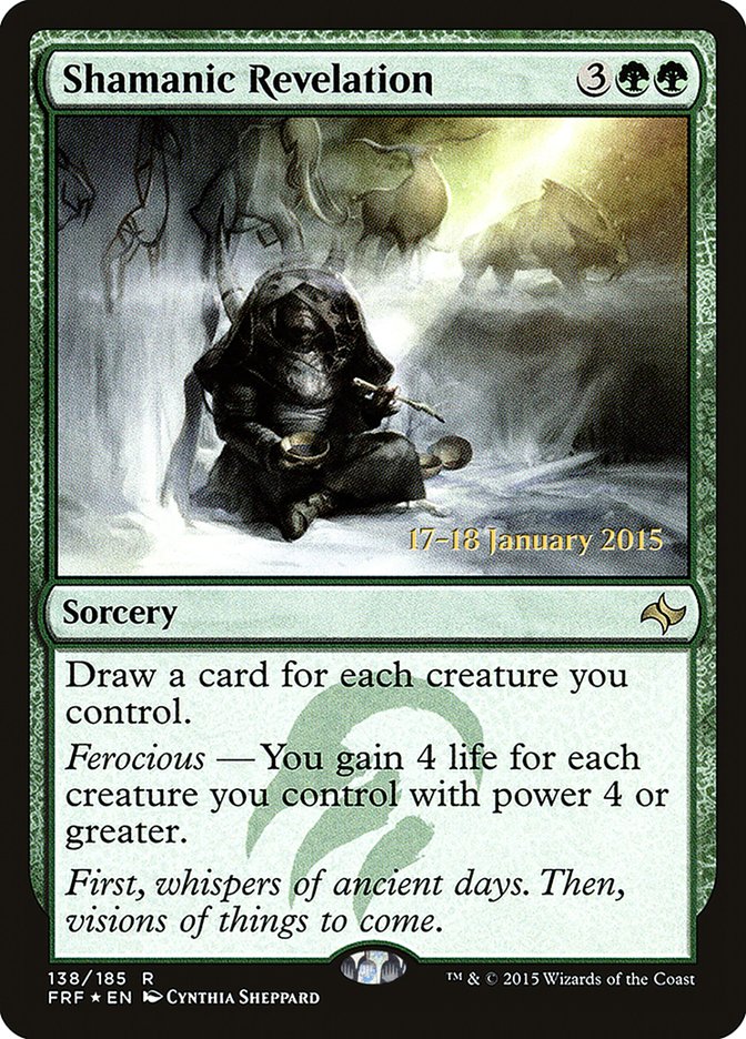 Shamanic Revelation  (Prerelease) [Fate Reforged Prerelease Promos] | Webway Games