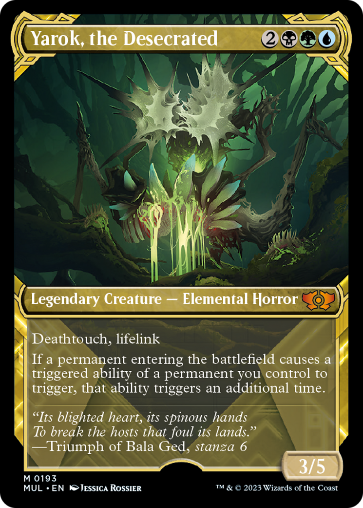 Yarok, the Desecrated (Halo Foil) [Multiverse Legends] | Webway Games