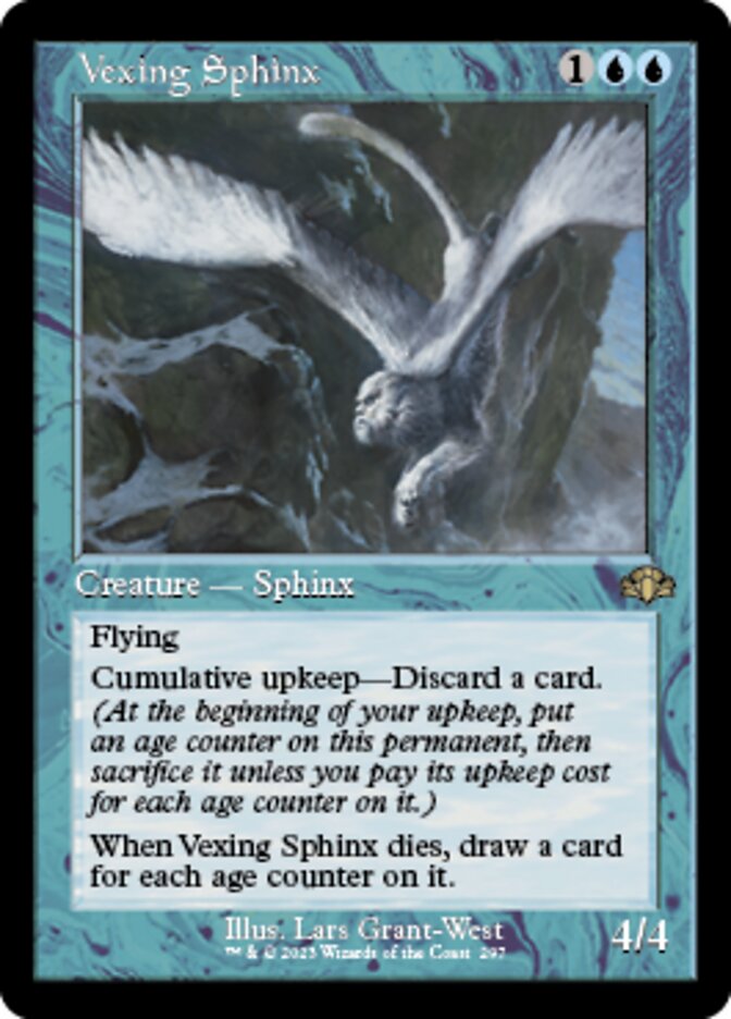 Vexing Sphinx (Retro) [Dominaria Remastered] | Webway Games