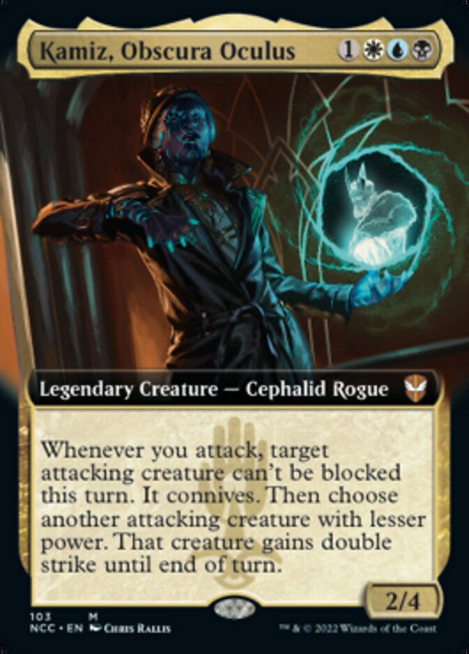 Kamiz, Obscura Oculus (Extended Art) [Streets of New Capenna Commander] | Webway Games