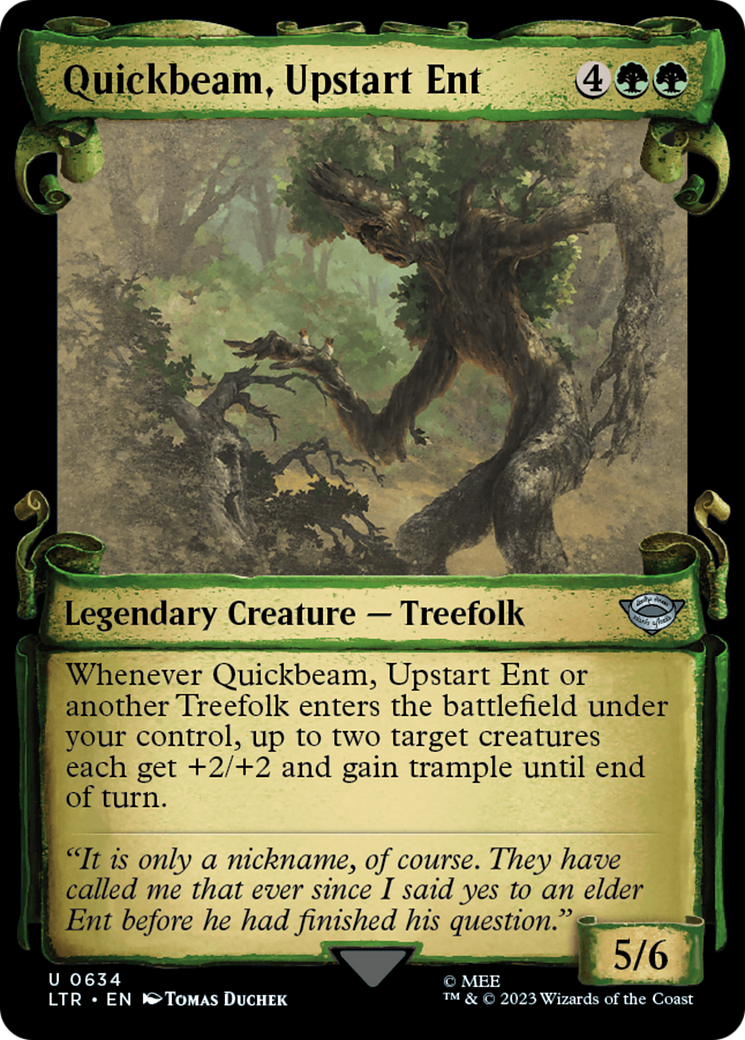 Quickbeam, Upstart Ent [The Lord of the Rings: Tales of Middle-Earth Showcase Scrolls] | Webway Games