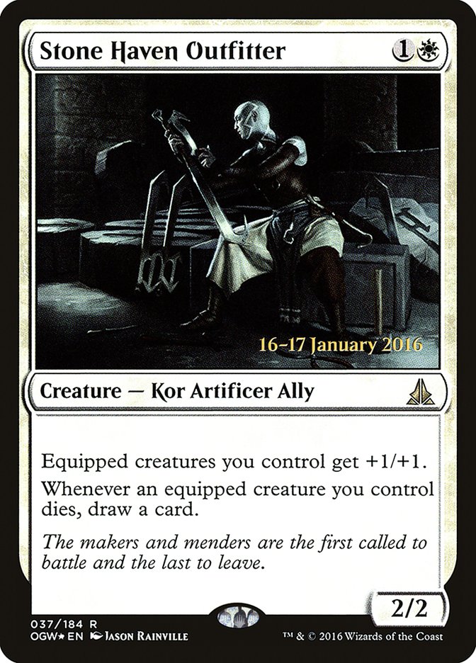Stone Haven Outfitter (Prerelease) [Oath of the Gatewatch Prerelease Promos] | Webway Games