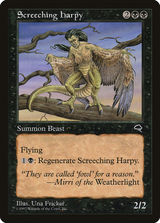 Screeching Harpy [Tempest] | Webway Games