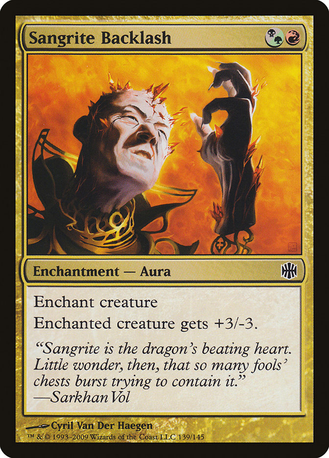 Sangrite Backlash [Alara Reborn] | Webway Games