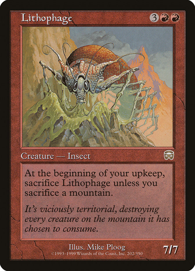 Lithophage [Mercadian Masques] | Webway Games