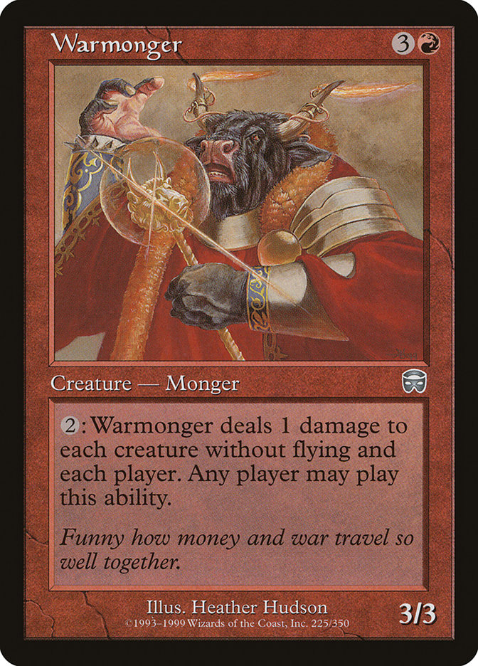 Warmonger [Mercadian Masques] | Webway Games