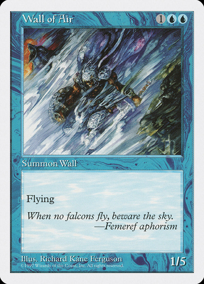 Wall of Air [Fifth Edition] | Webway Games