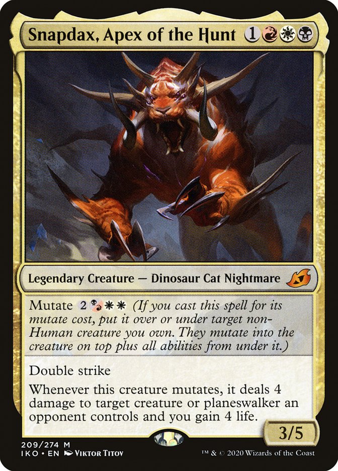 Snapdax, Apex of the Hunt [Ikoria: Lair of Behemoths] | Webway Games