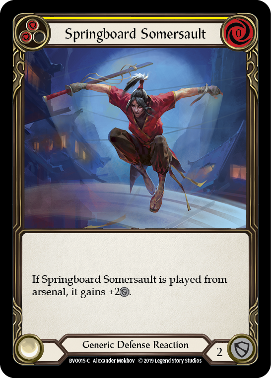 Springboard Somersault [BVO015-C] 1st Edition Normal | Webway Games