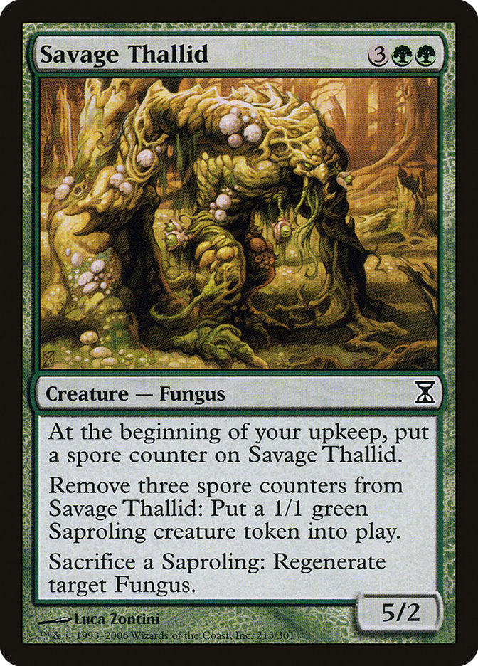 Savage Thallid [Time Spiral] | Webway Games