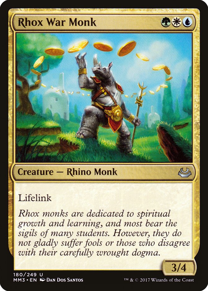 Rhox War Monk [Modern Masters 2017] | Webway Games